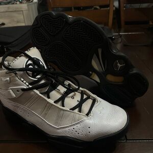 Jordan Athletic Shoes Black and White